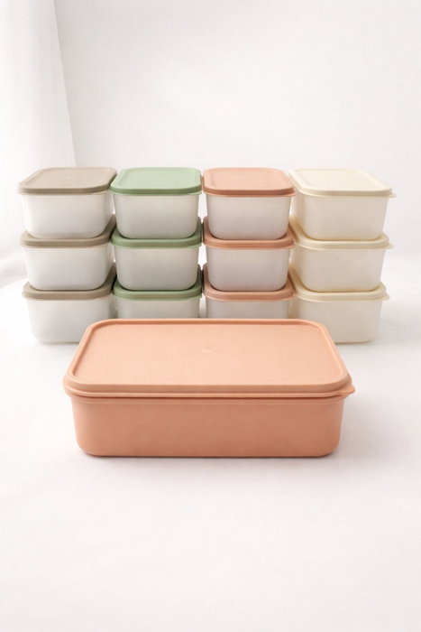 Hermia Set de Cajas de Almacenamiento de 13 Piezas Rosa